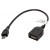 Adapterkabel Micro-USB OTG (USB On-The-Go) für Smartphone, Tablet und Camcorder