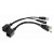 Delock Passives PoE Adapter Set RJ45 Buchse und DC 5,5 x 2,1mm Stecker / Buchse | 66023