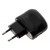 USB Ladeadapter 2,1A Ladegerät Netzteil für Apple iPad iPhone Galaxy Tab S4 S5 | schwarz 
