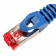 0,25m Ethernet LAN Patchkabel Netzwerkkabel Cat. 6 mit RNS, RJ45 Stecker auf Stecker