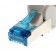 15 Meter langes Cat 6a S/FTP PIMF Netzwerkkabel, Patchkabel mit Rastnasenschutz, RJ45 Stecker auf RJ45 Stecker, Gigabit (10/100/1000 Mbit) Netzwerk geeignet, Hersteller Artikelnummer 75725-W (B206123)