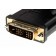 1,8m Kabel HDMI-A Stecker auf DVI-D Stecker (Single Link 18+1) schwarz