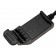USB Ladekabel, Ladeadapter, Ladeklemme für den Garmin Edge 20 und Garmin Edge 25 GPS Fahrradcomputer mit 1 Meter Länge in Farbe schwarz, ersetzt das Original-Ladekabel 010-12340-00