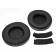 1 Paar Ohrpolster für Sennheiser HD 520, HD 530, HD 540, HD 560, ersetzt 040407, schwarz