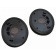 1 Paar (2 Stück) original Sennheiser Ohrpolster aus Schaumstoff und Kunstleder in Farbe schwarz, Ersatzteil Teilenummer 511792