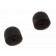 1 Paar (2 Stück) original Sennheiser Ohradapter, Ohrpolster, Ohrstöpsel aus Schaumstoff für In-Ear Ohrhörer Headset in Farbe schwarz, Ersatzteil Teilenummer 528125