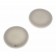 1 Paar Sennheiser OP - PX 100 w Ohrpolster Schaumstoff für PX 100 / PX 100-II Kopfhörer, weiss / hellgrau, 514073