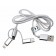 1m 3in1 Ladekabel Datenkabel mit 3 Steckertypen, iPhone, Micro-USB, USB-Type-C Stecker, Handy, Tablet, Laptop