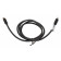 1m Datenkabel Ladekabel USB-C 2.0 Stecker auf USB-C 2.0 Stecker, USB-PD bis 100W, schwarz
