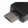1m Ladekabel Micro-USB 2,5A mit integriertem Schalter, schwarz