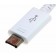 1 Meter langes original Samsung Ladekabel, Datenkabel mit USB-A Stecker auf Micro-USB Stecker in Farbe weiß, Hersteller Artikelnummer GH39-0158N und ECB-DU4EWE