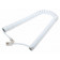2m Telefonhörer Spiralkabel, RJ10-Stecker Western 4/4, weiss