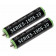 2 Stück Ni-Mh Akkus für Braun Wet&dry 310s Typ 5409 Rasierapparat mit 1,2 Volt Spannung und 1000mAh Kapazität, ersetzt den original Akku 67030922