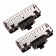 2 Stück Philips Klingenblock, Schermesser für SatinShave Prestige Wet and Dry Lady Shaver, Damenrasierer. Eine Klinge für die schmale Mini-Scherfolie, Ersatzteil Artikelnummer 422203631401