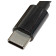 2 Meter langes Datenkabel Ladekabel USB-C 2.0 Stecker auf USB-C 2.0 Stecker USB-PD bis 100W, schwarz