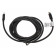 2 Meter langes Daten- Ladekabel, USB Type C (USB-C) Stecker auf USB-C (2.0) Stecker mit USB-PD bis 100W, in Farbe schwarz