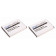2x Akku für AVM FRITZ!Fon MT-F, M2, C4, C5, DECT Telefon, ersetzt 312BAT006, 3,7V, 750mAh