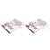 2x Akku ersetzt 312BAT006, für AVM FRITZ!Fon MT-F, M2, C4, C5, DECT Telefon, 3,7V, 750mAh