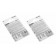 2 Stück Camelion CR2450 (CR2450-BP1) Lithium Knopfzelle Batterie mit 3 Volt und 550mAh Kapazität