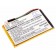 3,7V Akku für Garmin Nüvi 750, 760, 780, 1250mAh, ersetzt ED38BD4251U20, 361-00019-12 u.a.
