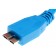 3m Micro USB 3.0 Daten Lade Kabel, Stecker Typ A auf Stecker Typ B