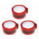 3x Paket Klebeband Paketklebeband Paketband Packband, Vorsicht Glas! Nicht werfen, 48mm x 66m