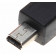 Original Panasonic K1HY08YY0025 USB-Kabel, USB-Verbindungskabel mit 0,5 Meter Länge für Digitalkameras verschiedener Firmen
