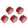 5 Rollen Paket Klebeband Paketklebeband Paketband Packband, Vorsicht Glas! Nicht werfen, 48mm x 66m