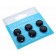6 Stück Vivanco EP2018B 33843 Ohradapter, Ohrpolster Universal für In-Ear Kopfhörer, 18mm, Schaumstoff, schwarz