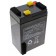 6 Volt Blei-Akku mit 5 Ah für TCM Akkusauger 217465 ersetzt den PowerOne KT645 4,5 Ah 