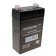 Multipower MP2.8-6P Blei Gel Akku mit 6 Volt, 2,8Ah Kapazität und 4,8mm Faston Kontakten