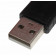 70 cm Stromkabel USB-A Stecker auf 2,5mm DC Rundstecker für Tablet