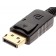 Adapter von Displayport (Stecker) auf HDMI (Buchse) für die Übertragung von HD Video