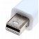 Adapter von Mini-Displayport Stecker (männlich) auf HDMI Buchse (weiblich) zur Übertragung von HD Video Inhalten