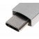 Adapter von USB-C Stecker (männlich) auf HDMI Buchse (weiblich) zur Übertragung von 4k, 2k HD Video Inhalten auf einen Flatscreen TV, externen Monitor oder Beamer