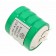 Akku 4x V250H mit 3er Pin Lötfahne Ni-MH, 4,8V, 250mAh, Modellbau