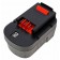 Akku für Black & Decker BDGL14K2, CP14K, FS1402D, HP14K, SX7000 u.a., ersetzt 499936-35, A14, HPB14 u.a., 14,4V, 3300mAh