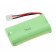 Alternativer Ni-Mh Akku für Alcatel Versatis 350, Binatone BB500, Synergy 2010 u.a. DECT Schnurlostelefone mit 2,4 Volt Spannung und 600mAh Kapazität, ersetzt BC102906, 60AAAH2BMJ u.a.