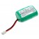 Akku für Dogtra SD-400 Sender Hunde Ferntrainer, 7,2V, 150mAh, ersetzt SDT00-11910, 1V6-QB-120H