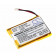 Akku für Garmin Approach S10, S20, X40 Forerunner 35, ersetzt 361-00117-00, 3,7V, 180mAh