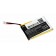 Akku für Garmin Garmin Approach G10 (010-01959-00), ersetzt 361-00072-10, 361-00086-00 u.a., 3,7V, 180mAh