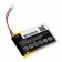 Akku für Mio MiVue 388 Abee V51 HP F520 Whistler WP7 u.a., ersetzt 582535 und (1ICP6/26/36) mit 3,7V und 450mAh