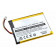 Akku für Skygolf SkyCaddie SGX SGX-W GPS Rangefinder, ersetzt GPS0320MG051, ENCPT505068HT, 3,7V, 2000mAh