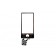Touchscreen Glas passend für Apple iPod nano 7 / 7G / 7. Generation / A1446, Siebte Generation, MD481LL/A