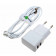 Apple Lightning Ladestecker mit 2 USB-A Anschlüssen und einem Kabel, Hersteller Artikelnummer 44979