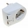 Arcas Steckdose Zwischenstecker mit 2 USB Anschlüssen max. 2100mAh, ARC-USB-2.1A, 94710006