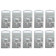 10 Packungen Rayovac Extra Advanced Hörgeräte (hearing aid / appareils auditifs) Knopfzellen (Batterien) Typ 675 (PR44), Zink-Luft mit 1,4 Volt und 640mAh im 6er Pack