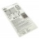 Original Braun 70B Kombipack mit Scherblatt (Scherfolie) + Messerblock (Klingenblock) für Braun Series 7 (9000 Series) Pulsonic und Prosonic Rasierapparate in Farbe schwarz