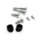Braun Kleinteileset schwarz Flex XP II 5724 5790 u.a. Rasierer,  67030231