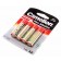 4er Pack Camelion Plus Alkaline Batterie 1,5V, AA, Mignon, 2700mAh, Taschenlampe LR6-BP4 ersetzt LR6, AM3, MN1500, E91